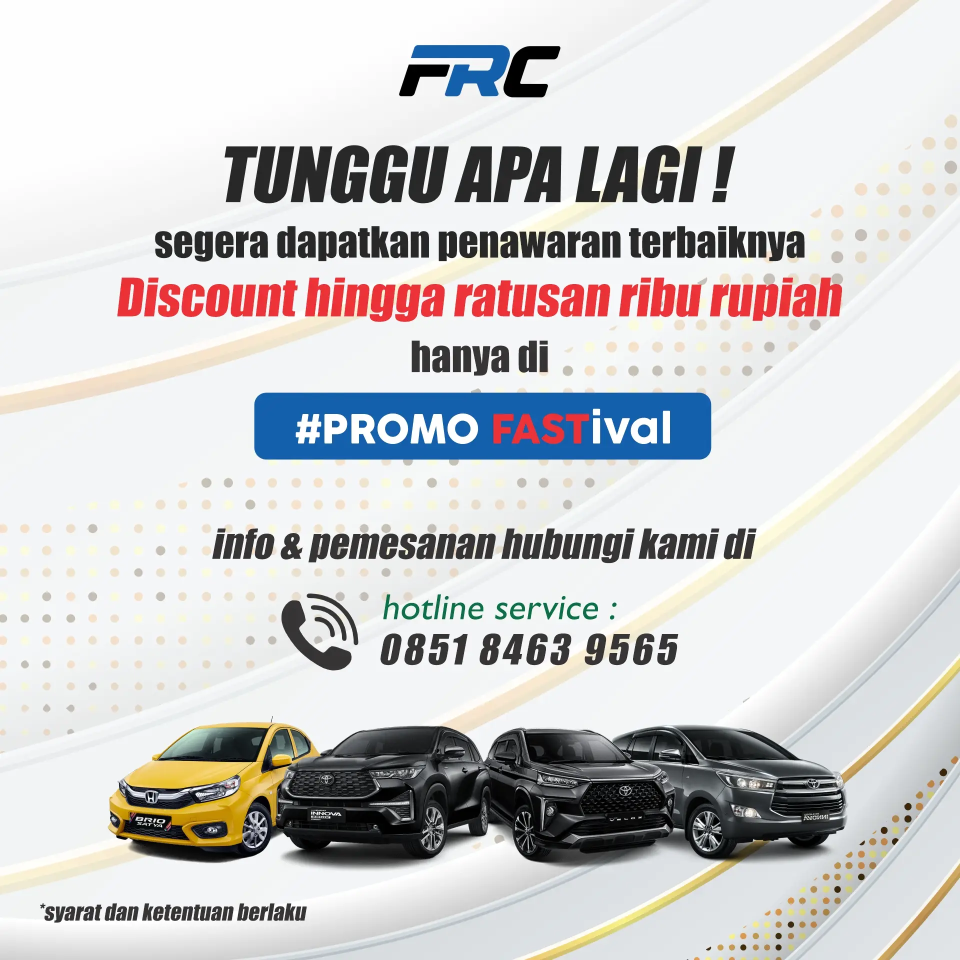 pricelist promo 2 hari end